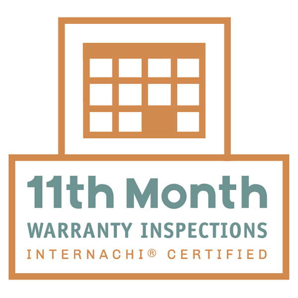 InterNACHI Certified 11th Month Warranty Inspections badge
