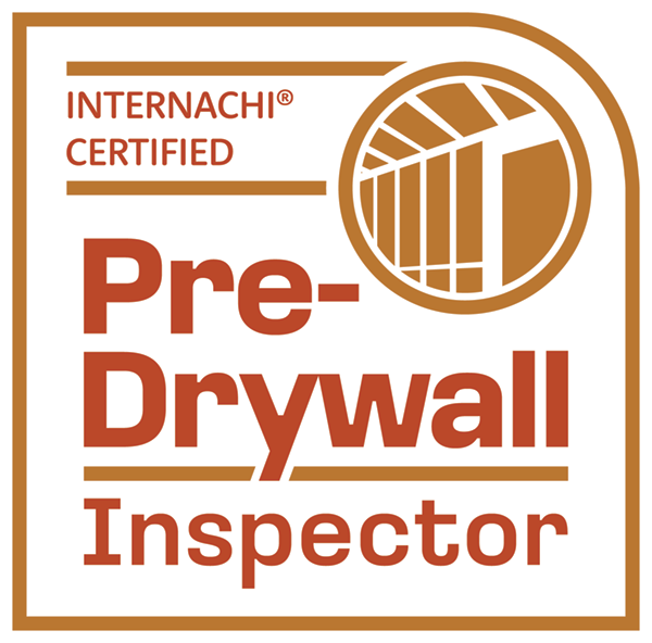 InterNACHI Certified Pre-Drywall Inspector badge